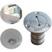 2pcs Boat Gas Cap Key - 316 Stainless Steel Replacement Key for Marine Bayliner Fuel/Water Tank - Style1 - Buy Online on SooperMarket.com