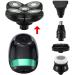 Buy Electric Shaver with 5 Floating Heads - 5 in 1 Rechargeable Men s Razor Hair Clipper Facial Brush & Nose/Ear Trimmer - Fast International Shipping - Buy Online on SooperMarket.com