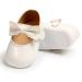 RVROVIC Baby Girl Moccasins Infant Princess Sparkly Premium Lightweight Soft Sole Prewalker Toddler Girls Shoes 6-12 Months 2 White