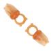 Leak-Proof Silicone Baby Fruit Feeder Pacifier - 2 PCS Easy Grip for Toddlers | International Shipping - Buy Online on SooperMarket.com