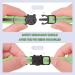 Hepplly 2-Pack Reflective Cat Collars with Bell - Quick Release Kitten Collars (Light Green) - International Shipping Available - Buy Online on SooperMarket.com