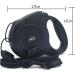 Retractable Dog Leads 26ft Pet Adjustable Leash for Small Medium Large Dogs Up to 49.8Kg (Black) - Buy Online on SooperMarket.com