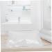 FRCOLOR Foldable Travel Bag Set - 6pcs Clear Airport Liquid Bags Transparent Travel Accessories 53x48cm - Ideal for International Travel - Buy Online on SooperMarket.com