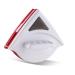 Yolispa Magnetic Window Cleaner Double Side Glass Wiper Window Cleaning Tool for Double- Glazed Glass Thickness 15-24mm Red