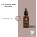 100% Organic Castor Oil for Men - Pure & Natural Beard Hair & Nail Care | 30ml - Buy Online on SooperMarket.com