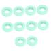 DOITOOL 10 Rolls Eyelash Tape Duct Tape Makeup Eyelash Tape Makeup Supplies Lash Supplies Beauty Salon Strip Adhesive Tape Eyelashes Grafting Supply Non-Woven Tape Pipeline Tool 900x1.1cm Green