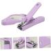 minkissy 1pc Nail Clippers Puppy Nail Illuminated Nail Clipper Cuticle Clippers Toenails Clippers Manscape Trimmer for Men Toenail Clipper Stainless Steel Japan Miss Magnifier Purple 15*4.5*1.6cm Purple - Buy Online on SooperMarket.com