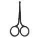 Nose Hair Scissors Rounded Tip Moustache Beard Facial Eyebrow Scissor Trimmer Nose Ear Facial Scissors Facial Eyebrow Grooming Scissor Trimmer For Men