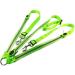 FM2018XSL Horse Harness LED Breastplate Luminous Reflective Belt for Outdoor Equestrian Protection Safety Green