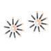 Baluue 100 Pcs Women Makeup Brush Make Eye Shadow Brush Eye Shadow Applicator Blending Brush mediumx2pcs Assorted Colorx2pcs