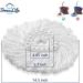 6 Pack Spin Mop Replacement Heads - Easy Cleaning Microfiber Refills - Buy Online on SooperMarket.com