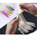 JIHUOO 100pcs Nail Art Tips - Clear Nail Display & Practice Tips for Polish Color Swatches - Ideal for Nail Enthusiasts & Professionals - Buy Online on SooperMarket.com