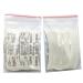 TsoLay 72Pc/Lot No-Shine Wig Tape Double Adhesive Hair Extension Tape Strips Waterproof for Toupee/Lace Front Wigs Film Bonding