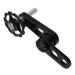 Coherny Single Speed Bike Chain Tensioner Lightweight Aluminum Alloy Bicycle Replacement Accessories Black