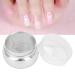 Silicon Nail Art Stamper with Lid - Perfect for Beginners & Professionals - Silver Schaber Stamper for Nail Studios & Nail Art Schools - Buy Online on SooperMarket.com