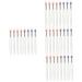 Healeved 32 Pcs Silicone Lip Brush Lip Applicator Eyeshadow Brush Lip Makeup Eye Shadow Scrubber