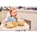 ShipShape Bamboo Baby Weaning Set | Suction Plates & Bowls, 2 Spoons, Silicone Bib | Feeding Set + Free eBook | Dusty Blue Toddler Plates & Bowls - Buy Online on SooperMarket.com
