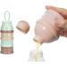 Stackable Baby Formula Dispenser with 4 Twist Lock Compartments - Light Purple - Buy Online on SooperMarket.com