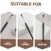 KALLORY 6pcs Eyebrow Brush Gel Eyeliner Gel Liner Eyeliner Makeup Supplies Cosmetic Brush Flat Head Miss Die 16X1CM As Shown - Buy Online on SooperMarket.com