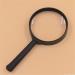 75mm Black Portable Magnifying Glass Magnifier for Reading Practical - Buy Online on SooperMarket.com