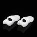 Bunion Cushion Protector 1 Pair - Silicone Toe Spreader & Straightener for Women Men | White Bunion Corrector Foot Pad - Buy Online on SooperMarket.com