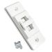A Single-Control Pull Switch Rectangular Protector Child Safety Switch Lock Protection Cover 3.11.2 Inches Environmentally Friendly ABS Resin Material.