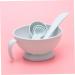 minkissy 1 Set Spatula Bowl Facial Stick Facial Spoon Measuring Spoons DIY Cosmetic Tool Kit DIY Facemask Kit Cosmetology Kit Facial Bowl Mix Brush 12X12cm Blue - Buy Online on SooperMarket.com