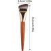 Teksome Foundation Makeup Brush | Wooden Handle Concealer Brush - Professional Contour Brush for Liquid Cream Powder Blending Buffing - Buy Online on SooperMarket.com