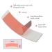 PRIZOM Red Wig Tape for Lace Wigs 36 Pieces Strong Double Sided Waterproof Adhesive Tape Strips Wig Tape for Toupee Lace Wig Easy to Use - Buy Online on SooperMarket.com