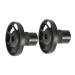 Baluue 4 Pcs Electric Grinding Chuck Grinding Accessory Grinders Blower Thread Grinder Fan Black Plastic 3x3cmx2pcs Blackx2pcs