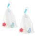 Healeved 4 Pcs Foaming Net Bubble Soap Cleaning Soap Face Cleansing Foam Maker Bar Soap Bag or White