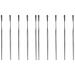 Healeved Cleaning Tools Cleaning Tools Cleaning Tools 10 pcs Stainless Steel Professional Ear Pick Earwax Removal Kit Ear Curette Ear Pick Earwax Cleaning Kits Cleaning Kits Cleaning Kits 11.5x0.5cmx2pcs Silverx2pcs