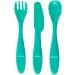 Vital Baby Nourish Perfectly Simple Cutlery 15pk - Baby Weaning and Feeding Set - Bright Colors - BPA Free - Durable - 12m - Buy Online on SooperMarket.com