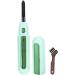 Verdant Touch Heating Eyelash Curler USB Rechargeable Electric Eyelash Curler Long-Lasting Curling Tool with Heating Green - Buy Online on SooperMarket.com