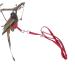 Balacoo Flight Harness for Cockatiels Parrot Harness Training Parrot Bird Harness Parakeet Cinch Belt Birdemic Parrot Accessories Birds Leash Bird Collars Small Parrot Strap Red