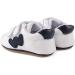 Cheerful Mario Baby First Walking Shoes | Soft PU Leather | Anti-Slip Sole | 12-18 Months | Dark Blue - Buy Online on SooperMarket.com
