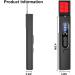 WGP Hidden Camera Detector - Anti Spy Device with 5 Sensitivity Levels - RF Detector for Home, Office, and Travel - 25H Working Time - Black - Buy Online on SooperMarket.com