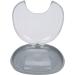 YUYTE Portable Waterproof Storage Case with Teething Ring Mouthpiece - Denture Box Container (Gray) | International Shipping Available - Buy Online on SooperMarket.com