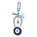 ORFOFE 1pc Blue Eyes Pendant Car Christmas Decorations Car Key Ring Turkish Evil Eye Pendant Household