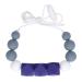 Buy Dark Blue Silicone Biting Toys - Easy to Clean Baby Feeding Chain | Safe & Pedagogically Designed for Everyday Use - Buy Online on SooperMarket.com