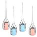 4pcs LED Ear Pick Ear Wax Removal Tools Light up Ear Tweezers Ear Cleaner for Ear Health Care