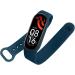 Buy Ainiv Adjustable Fitness Bracelets for Xiaomi Mi Band 3/4/5/6/7/8 - Waterproof Silicone/Nylon/Stainless Steel - 3-Pack in Black/Gray/Blue - Buy Online on SooperMarket.com
