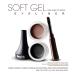 Go Ho Matte Brown Gel Eyeliner - Waterproof, Smudge-proof, Long-lasting Cream with Brush - 2 Brown - Buy Online on SooperMarket.com