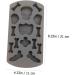 Amosfun 10 Pcs Cake Mold Maniquine Human Skeleton Mold Halloween Chocolate Fondant Cakes Molds Skull Molds Chocolate Molds Fondant Molds Aromatherapy Mold Manikin Dessert Silica Gel Candle 21X11CMx5pcs - Buy Online on SooperMarket.com