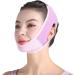 Double Chin Reducer | V Line Face Lifting Mask | Adjustable Soft Chin Strap | Reusable Face Strap for Double Chin (Purple - Buy Online on SooperMarket.com