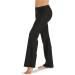 Alexandra Collection Youth Black Tricot Jazz Pants - Athletic Flare Bootcut Pant (Size 14) - Buy Online on SooperMarket.com