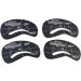 24pcs 6 Sets eyebrows shape eyebrow templates stencils Eyebrow stencils mold cosmetic card - Buy Online on SooperMarket.com