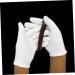 ABOOFAN 80 Pairs White Cotton Gloves Tool Gloves Black Cotton Gloves Breathable Work Glove Liners Cotton Inspection Gloves Labor Gloves Sleep Gloves S Elastic Cotton Gloves Lining Soft Man - Buy Online on SooperMarket.com