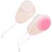 FRCOLOR Pack of 8 Double-Sided Facial Cleansing Brush Face Scrub Scrubber Silicone Facial Cleanser Handle Facial Brush Bathroom Accessories Painted - Buy Online on SooperMarket.com