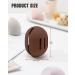 FERYES Makeup Sponge Holder - Silicone Beauty Blender Case for Travel - Brown | Durable & Stylish Makeup Organizer - Buy Online on SooperMarket.com